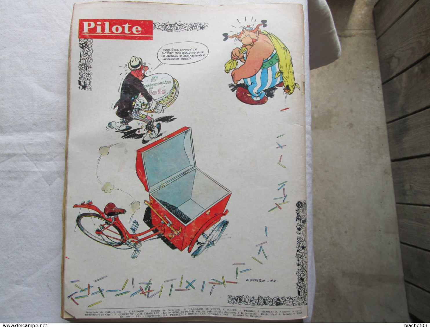 PILOTE Le Journal D'Astérix Et Obélix  N°213 - Pilote