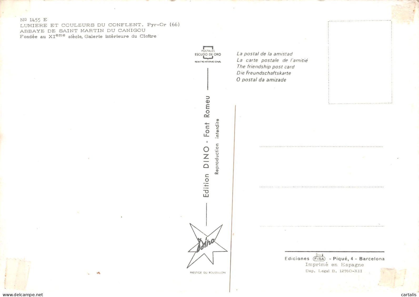 66-SAINT BERTRAND DU CANIGOU-N°3833-B/0361 - Other & Unclassified