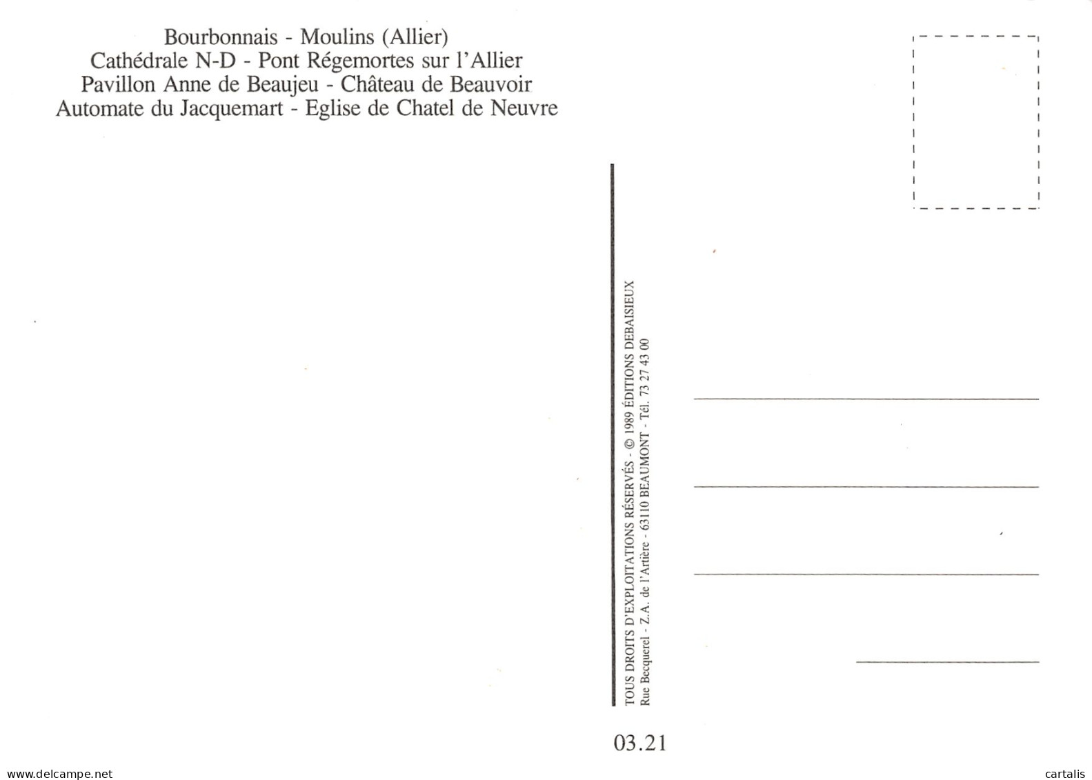 03-LE BOURBONNAIS-N°3833-B/0327 - Other & Unclassified