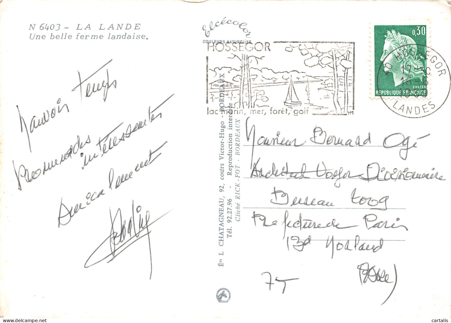 40-LA LANDE-N°3833-B/0299 - Other & Unclassified