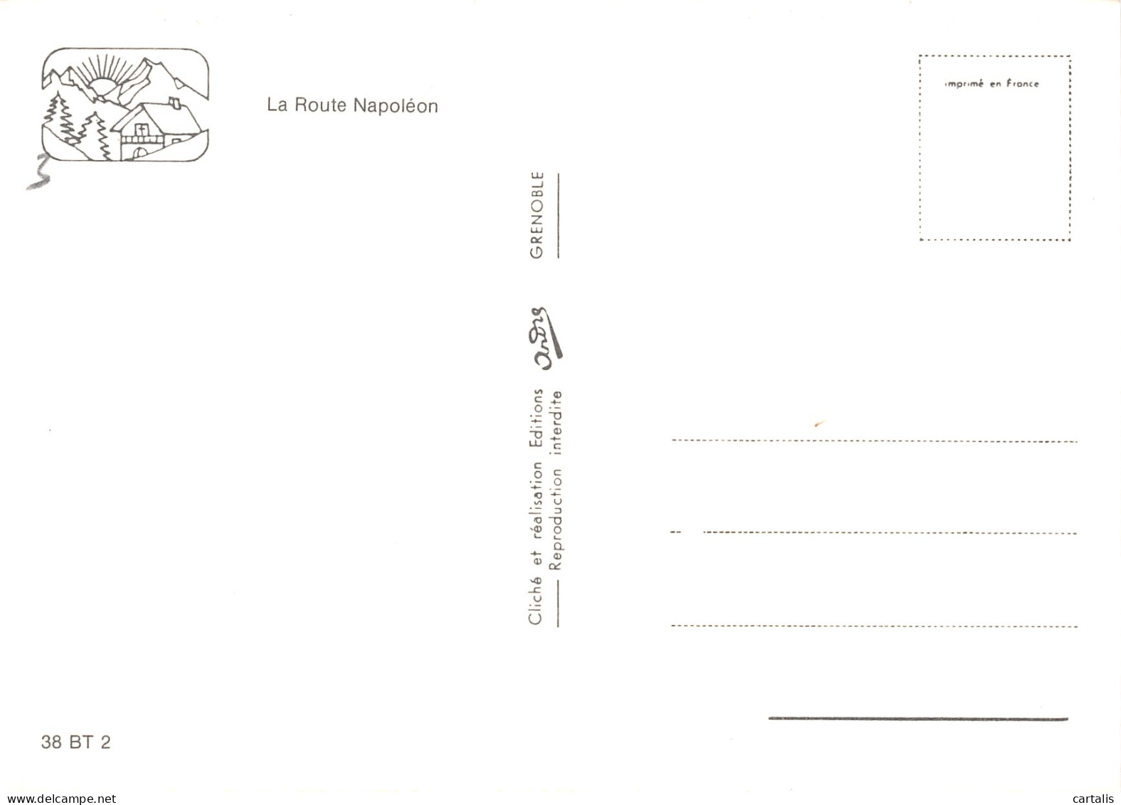 04-LA ROUTE NAPOLEON-N°3833-B/0167 - Other & Unclassified