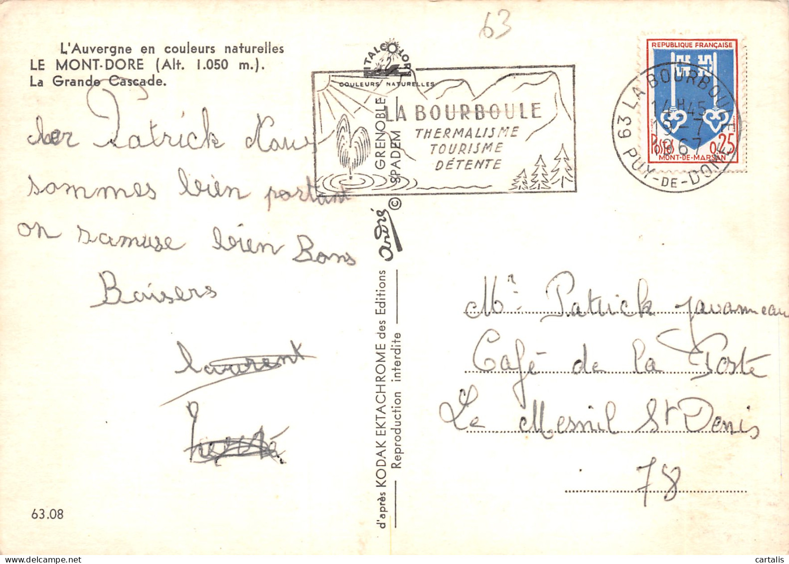 63-LE MONT DORE-N°3834-B/0197 - Le Mont Dore