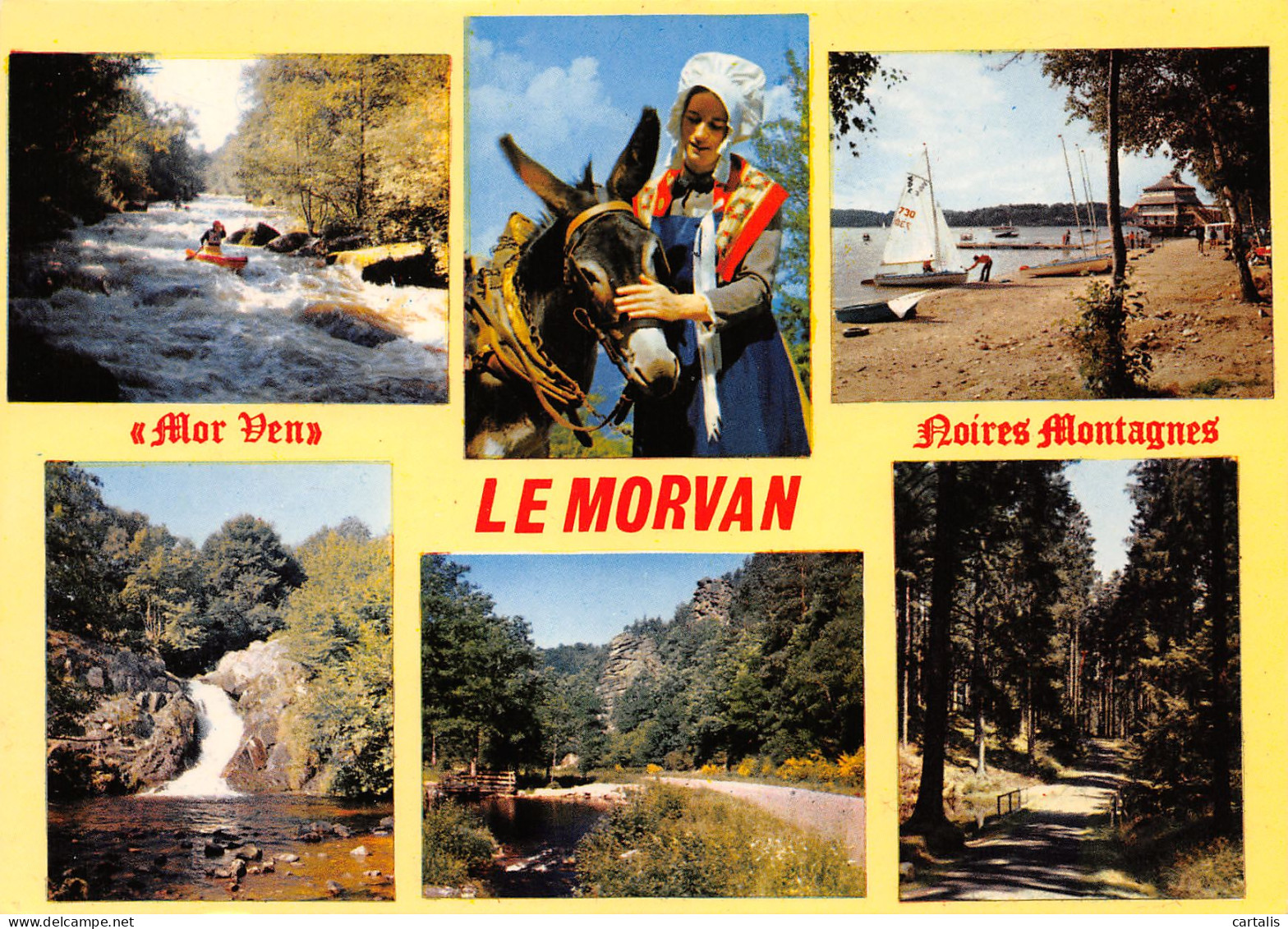 58-LE MORVAN MULTI VUES-N°3834-B/0203 - Sonstige & Ohne Zuordnung