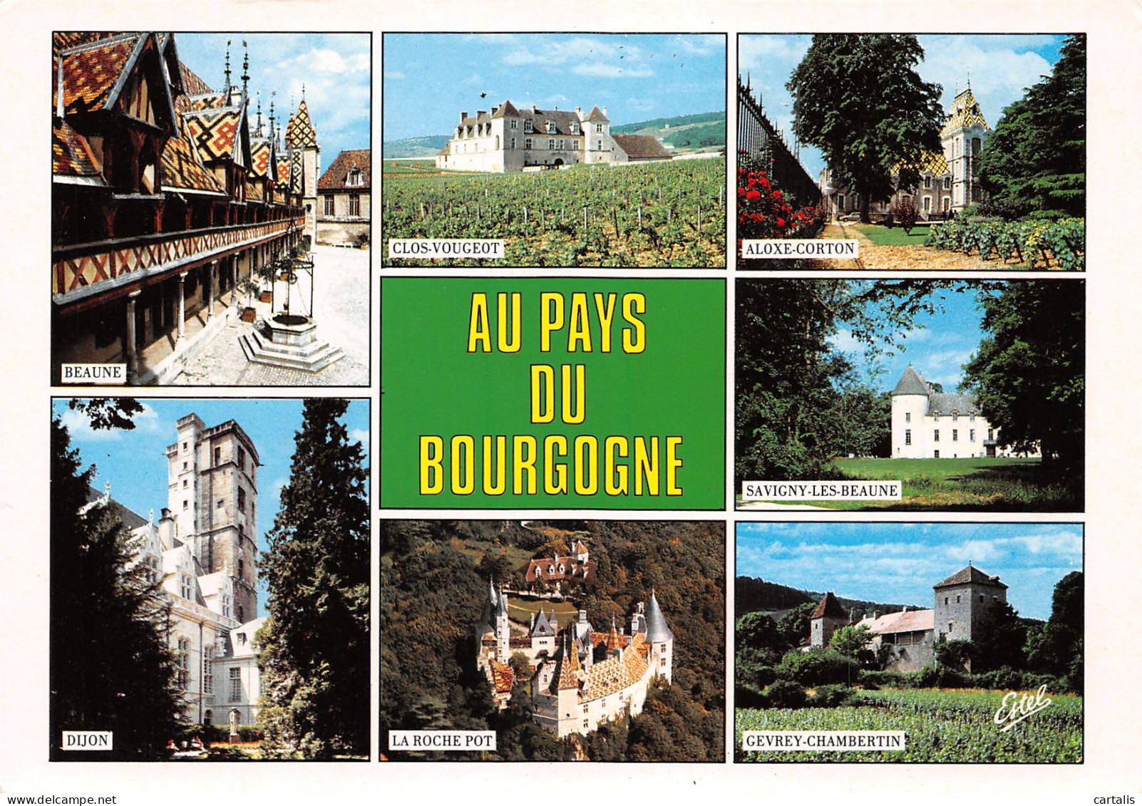 21-LA BOURGOGNE MULTI VUES-N°3834-B/0205 - Autres & Non Classés