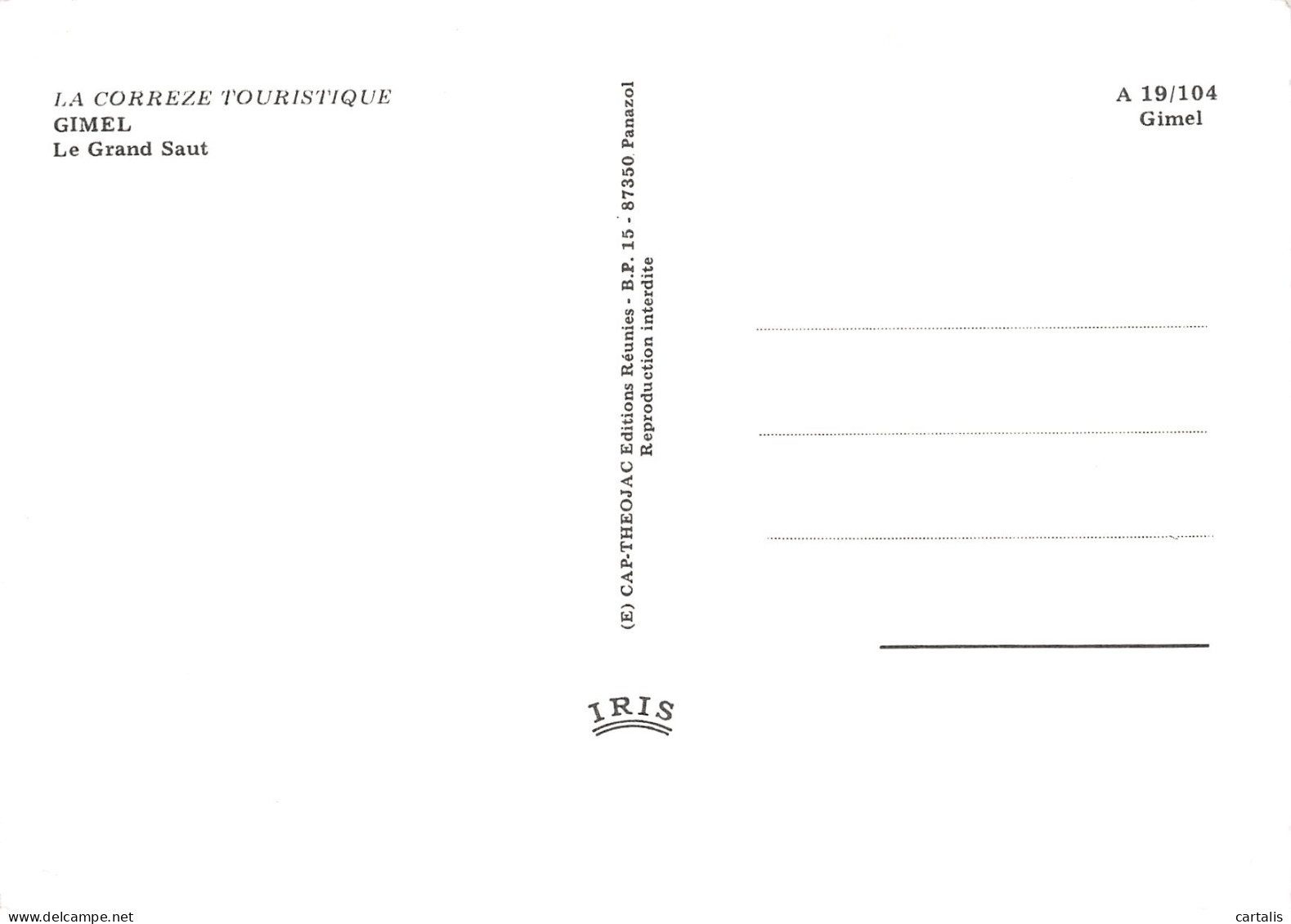 19-GIMEL-N°3834-B/0187 - Other & Unclassified