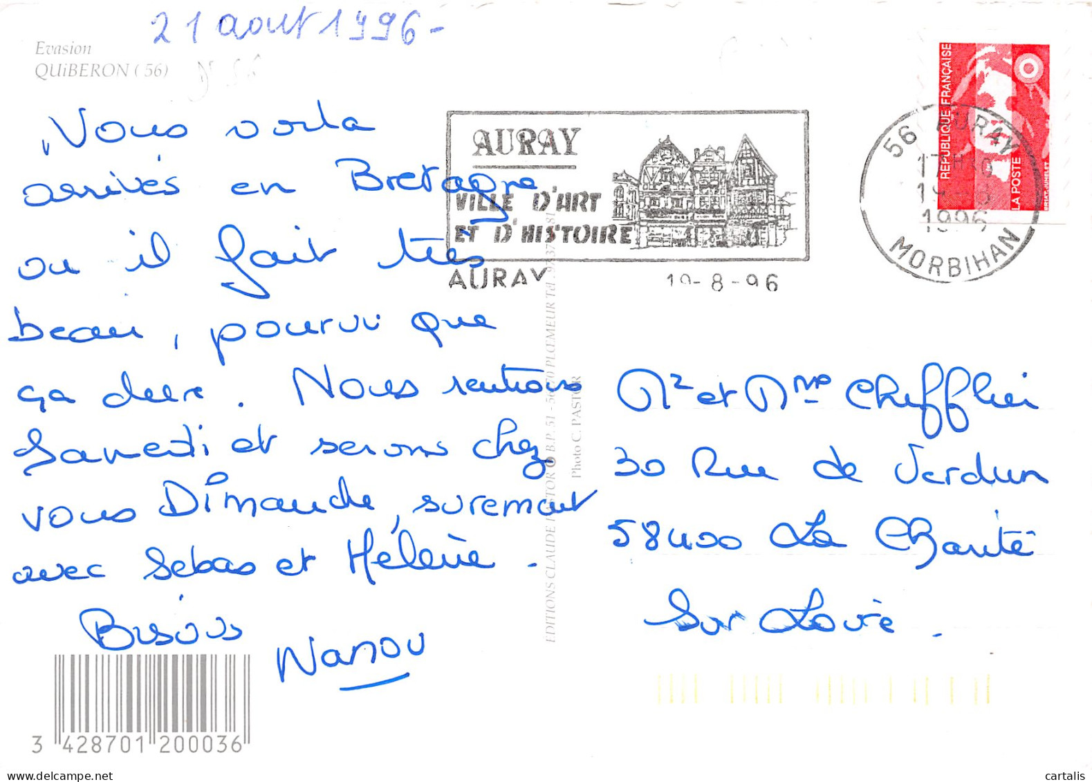 56-QUIBERON-N°3834-B/0033 - Quiberon