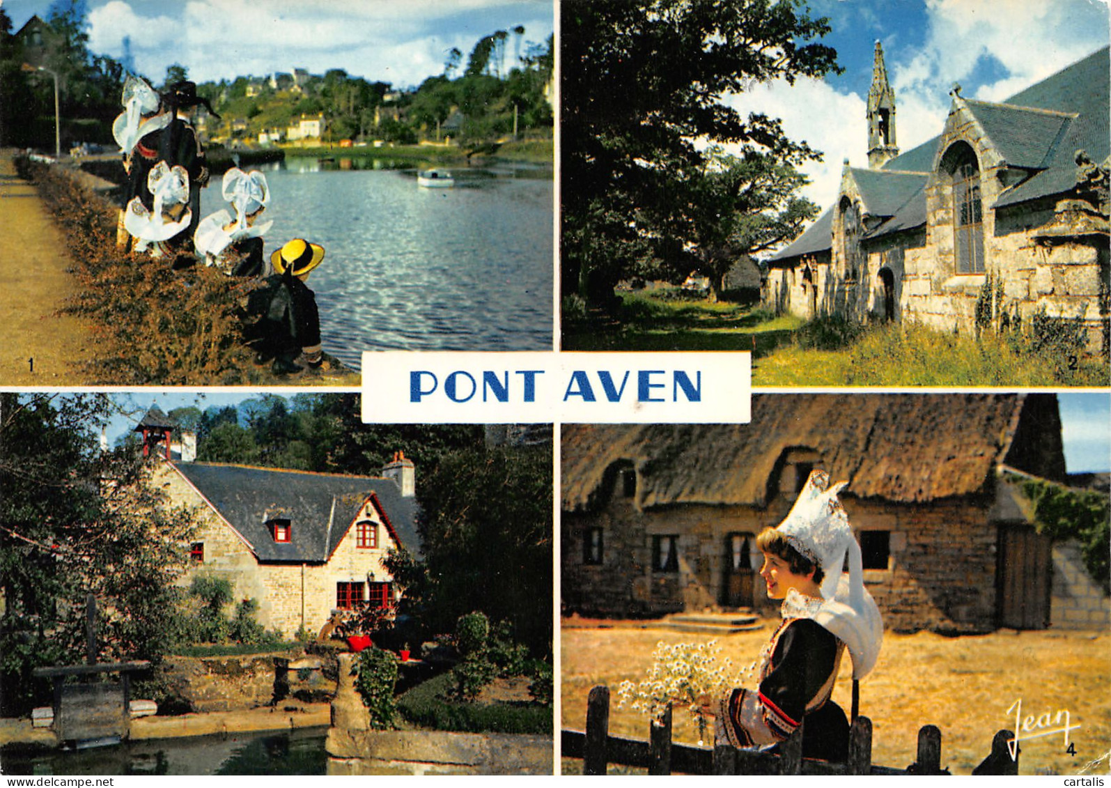 29-PONT AVEN-N°3834-A/0343 - Pont Aven