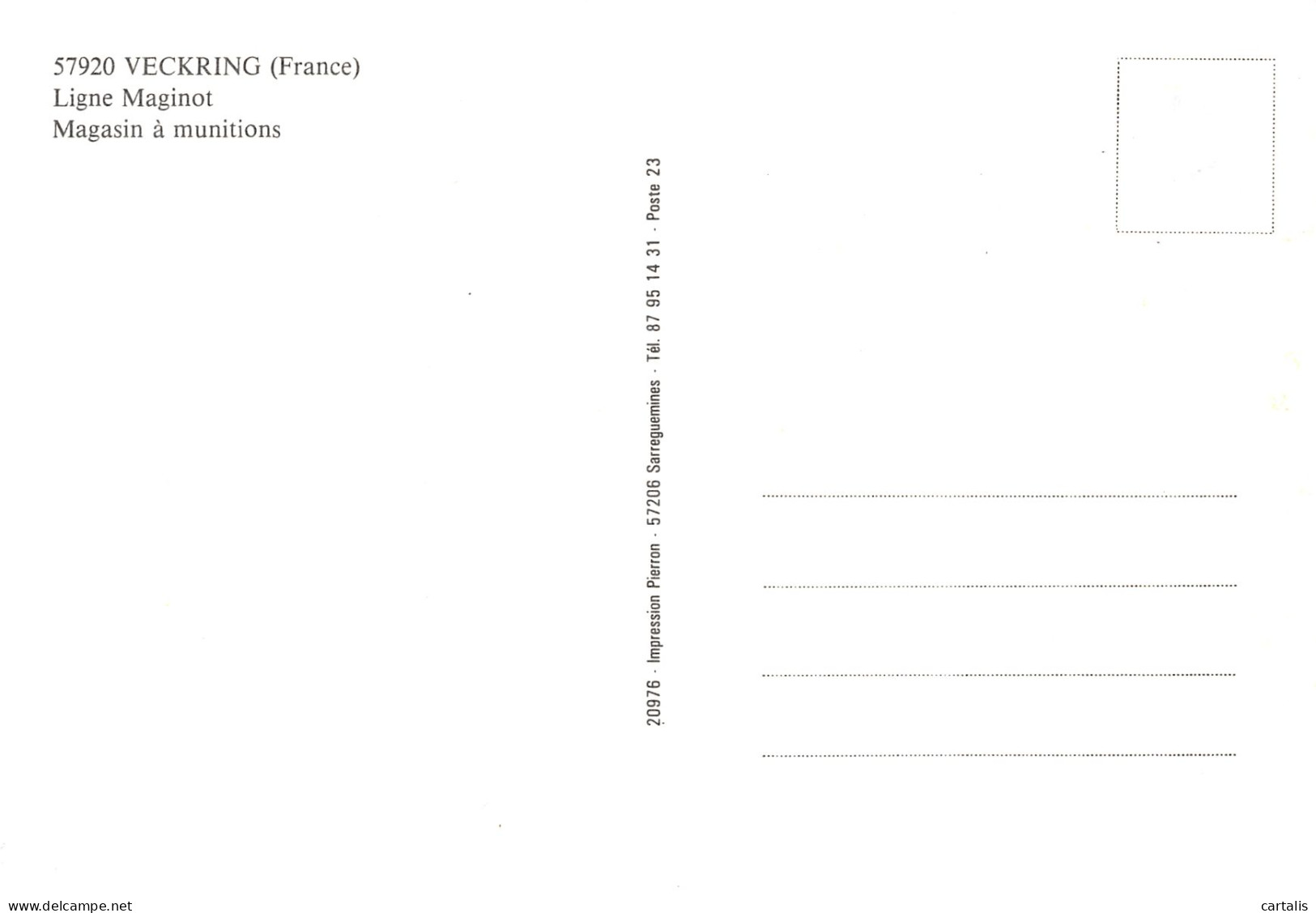 57-VECKRING-N°3834-A/0315 - Other & Unclassified