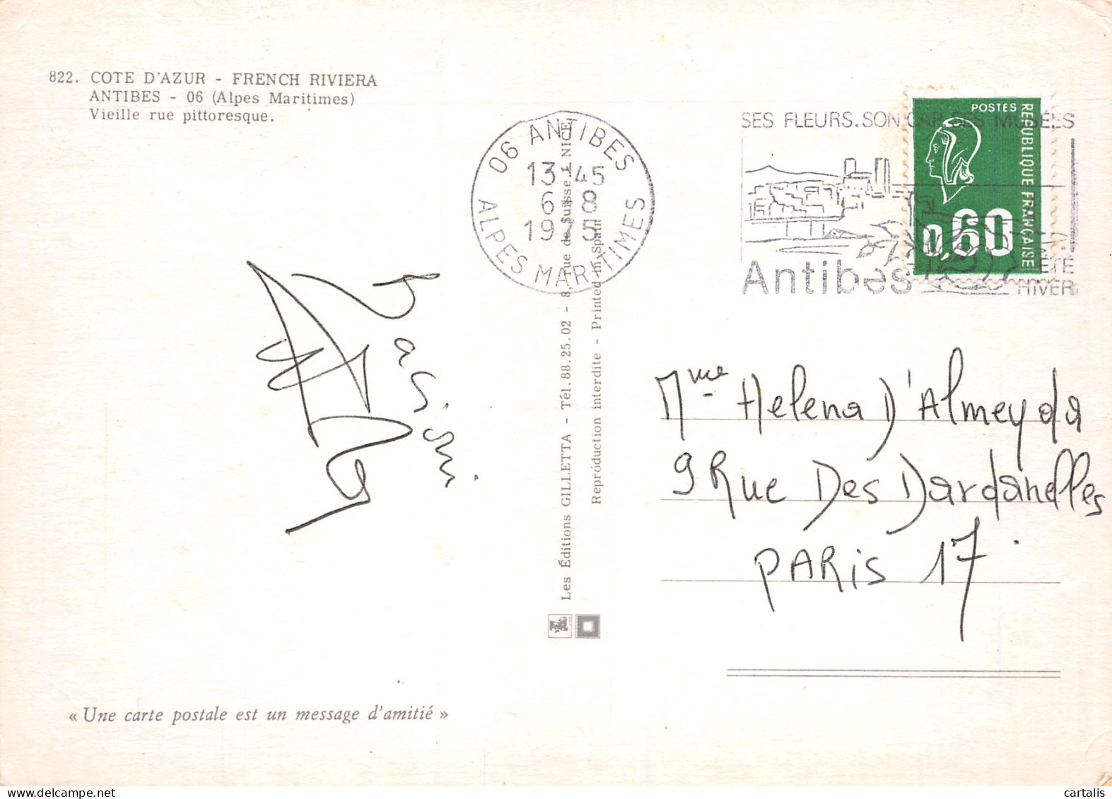 06-ANTIBES-N°3834-A/0301 - Otros & Sin Clasificación