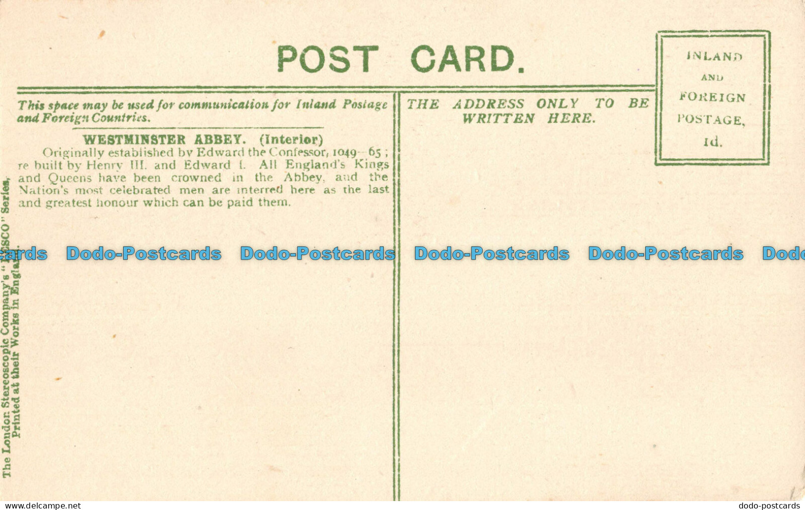 R088443 London. Westminster Abbey. Choir. East. The London Stereoscopic Companys - Otros & Sin Clasificación