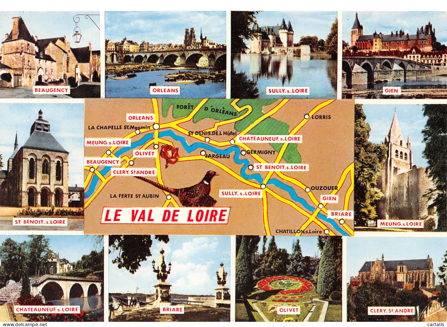 45-LE VAL DE LOIRE MULTI VUES-N°3834-A/0185 - Altri & Non Classificati