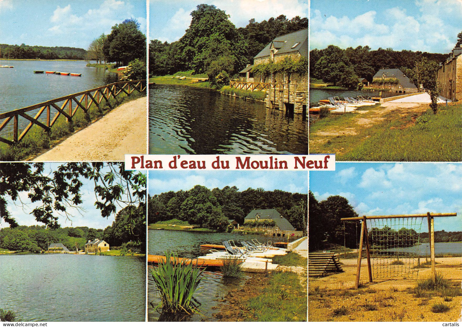 56-PLAN D EAU DU MOULIN NEUF-N°3834-A/0121 - Autres & Non Classés