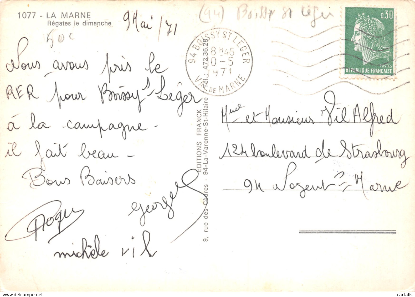 94-LA MARNE -N°3834-A/0089 - Altri & Non Classificati