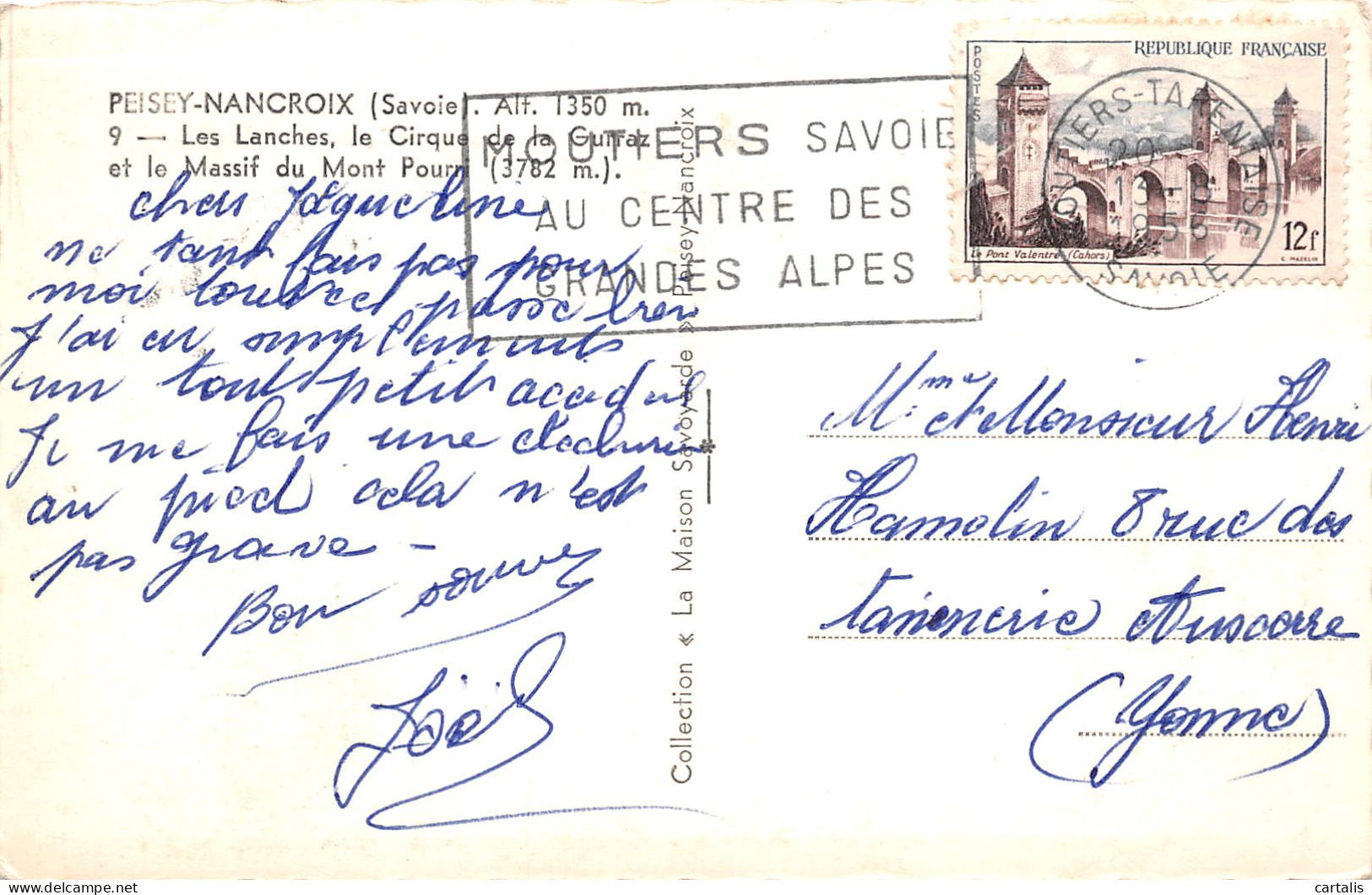 73-PEISEY NANCROIX-N°3833-E/0171 - Other & Unclassified