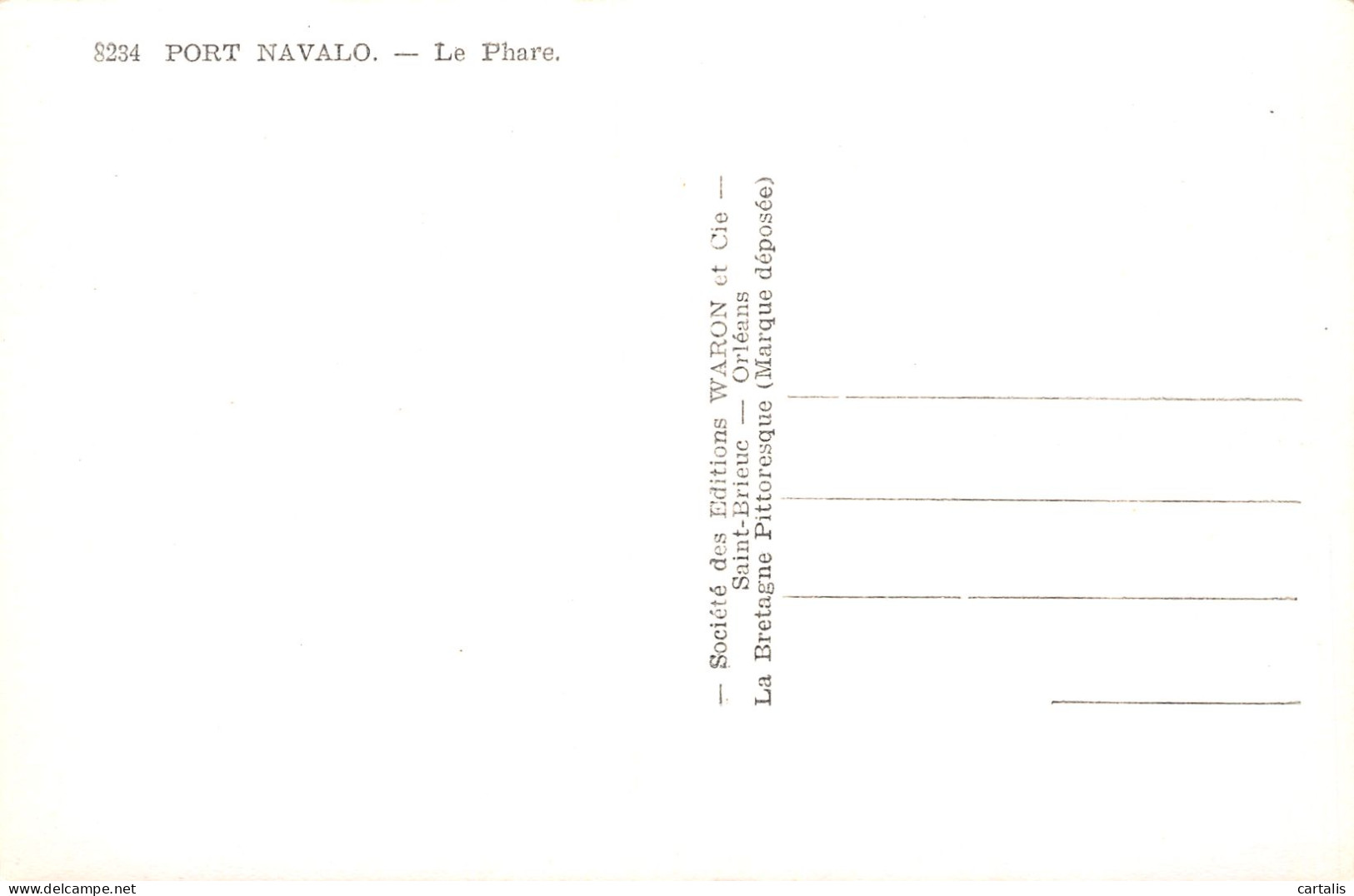 56-PORT NAVALO-N°3833-E/0141 - Autres & Non Classés