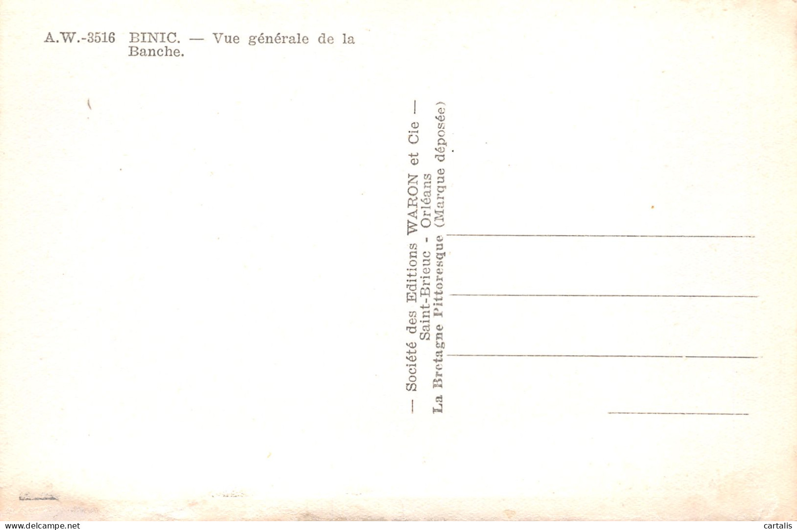 22-BINIC-N°3833-E/0047 - Binic