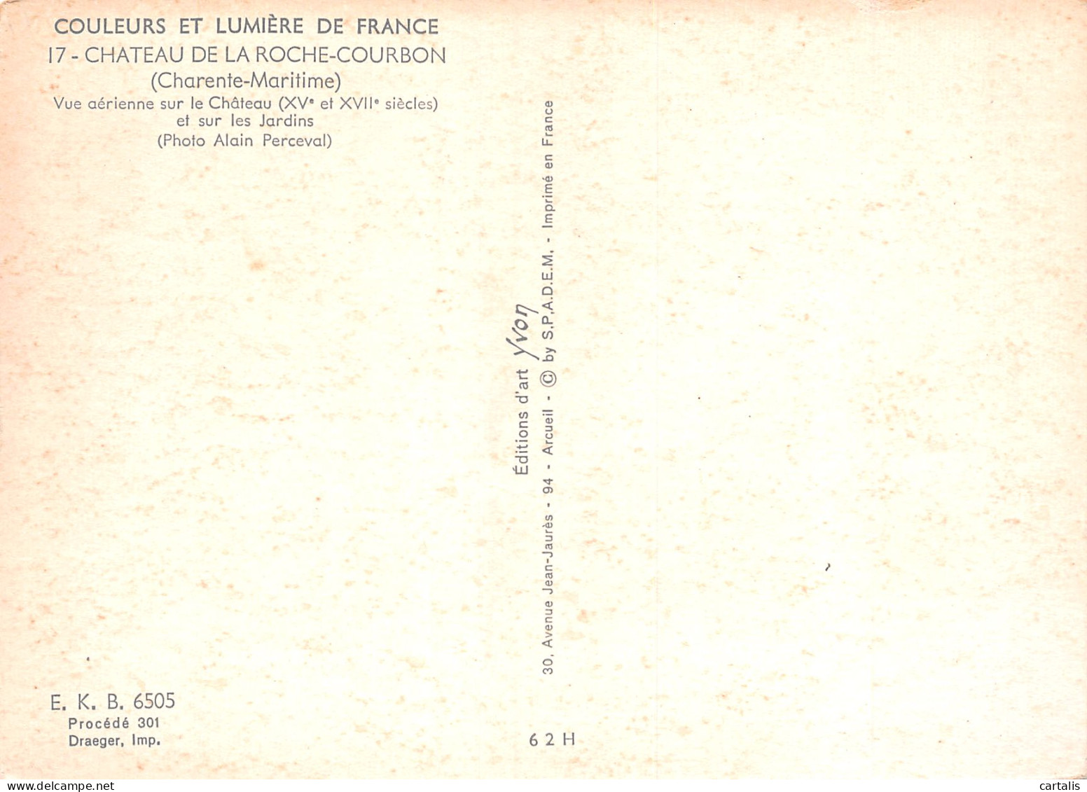 56-LA ROCHE COURBON-N°3834-D/0339 - Other & Unclassified