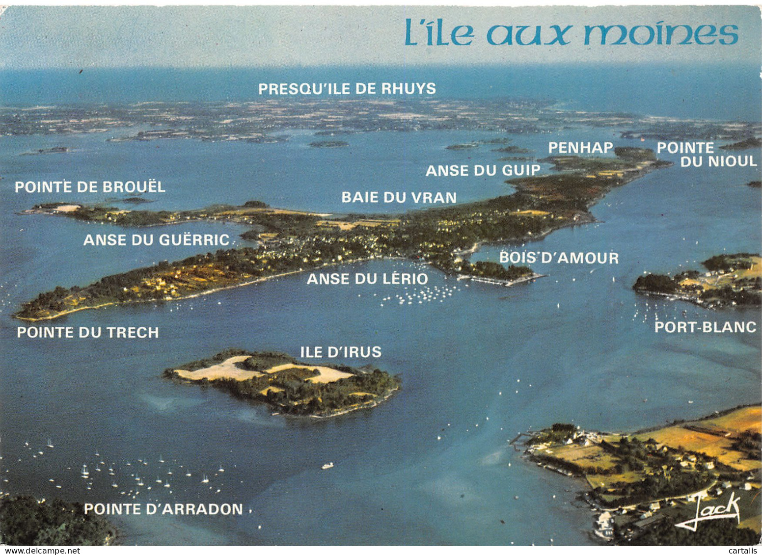 56-ILE AUX MOINES-N°3834-D/0329 - Ile Aux Moines
