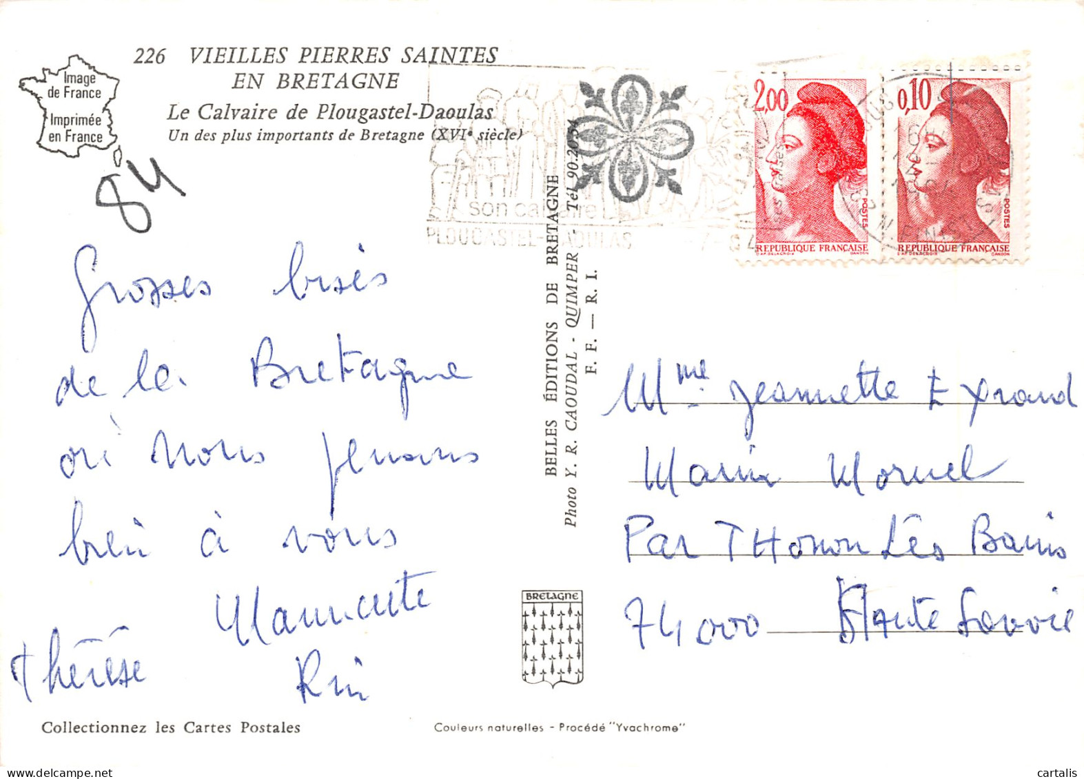 29-PLOUGASTEL DAOULAS-N°3834-D/0053 - Plougastel-Daoulas