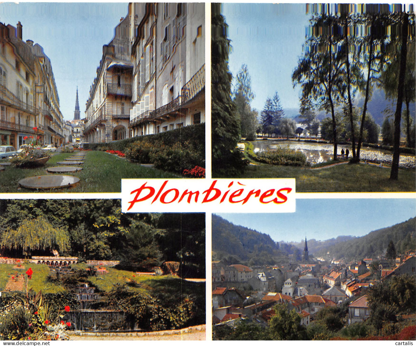 88-PLOMBIERES LES BAINS-N°3834-C/0209 - Plombieres Les Bains