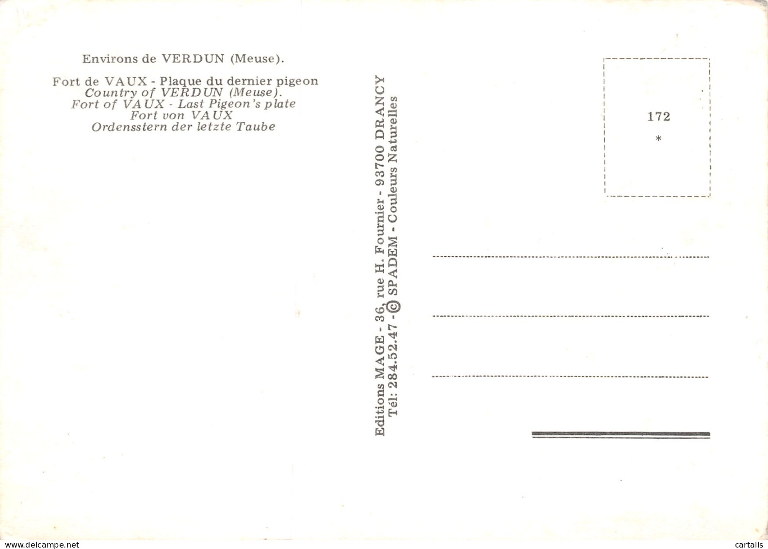 55-VAUX-N°3834-C/0101 - Other & Unclassified