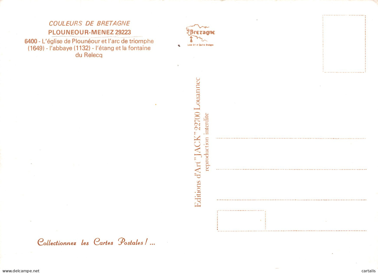 29-PLOUNEOUR MENEZ-N°3834-B/0349 - Other & Unclassified