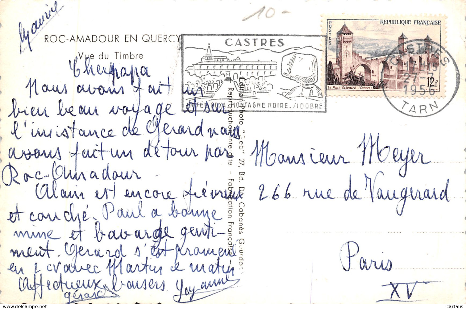 46-ROCAMADOUR-N°3835-B/0267 - Rocamadour