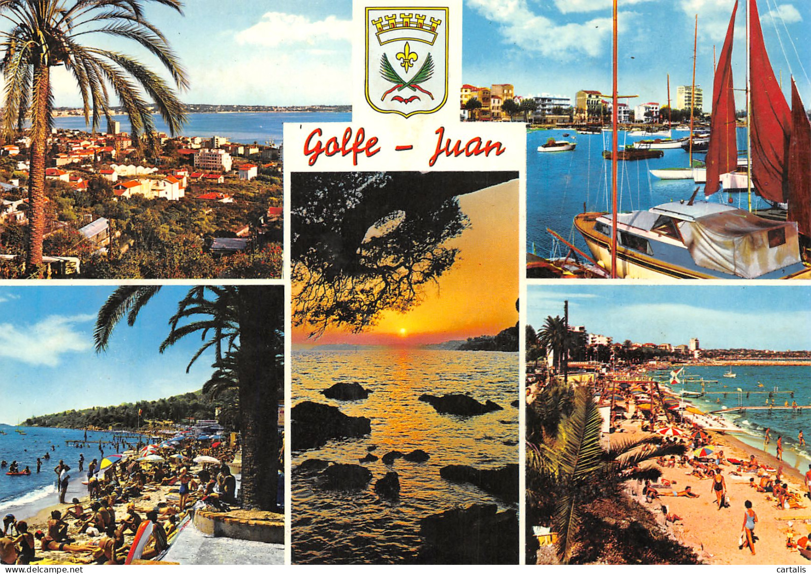 06-GOLFE JUAN-N°3835-B/0043 - Autres & Non Classés