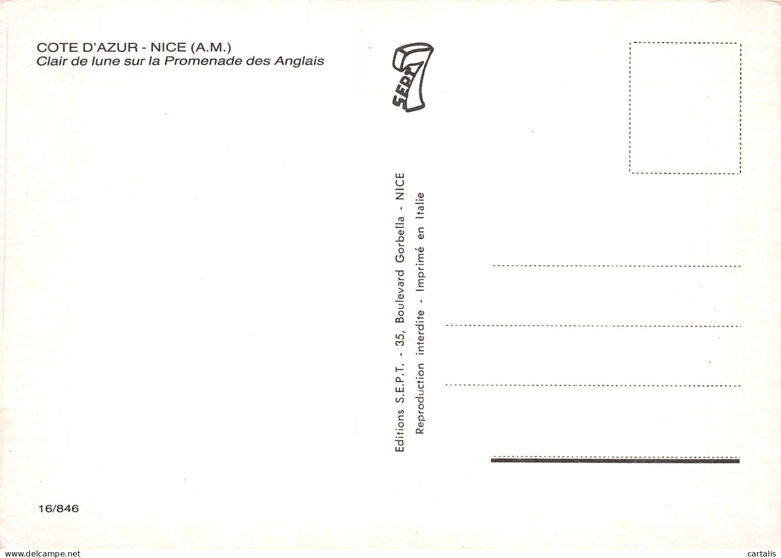 06-NICE-N°3835-A/0339 - Other & Unclassified