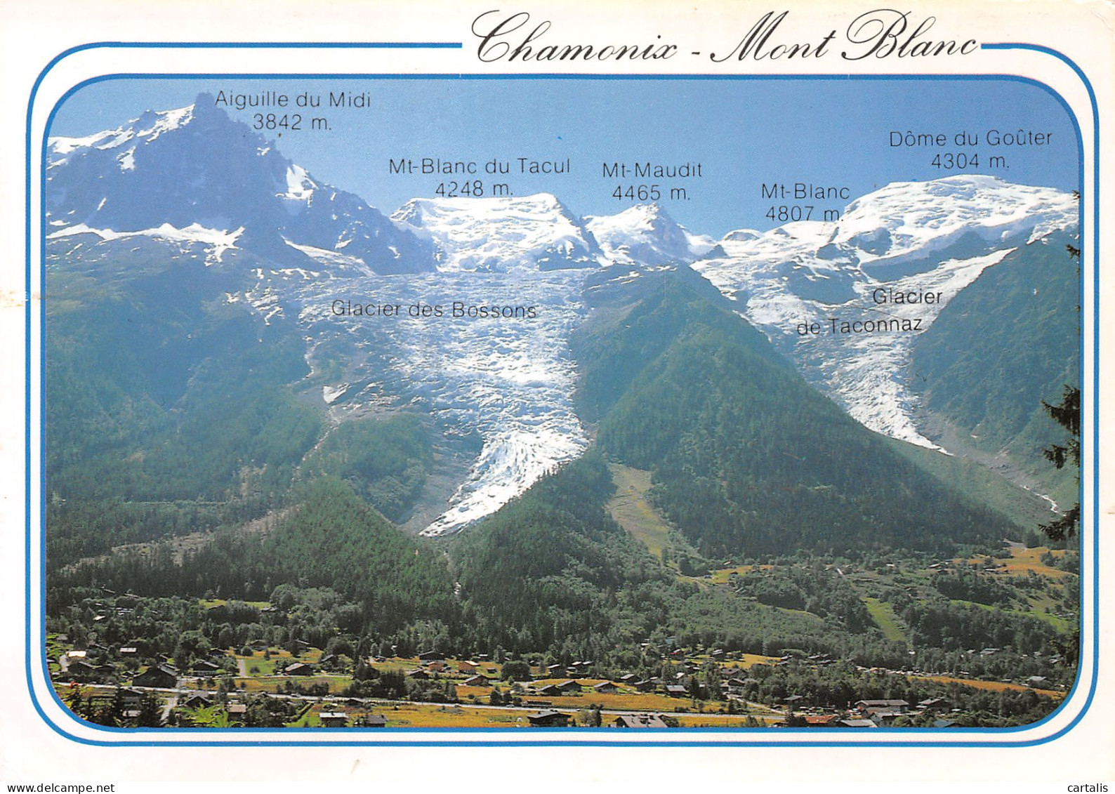 74-CHAMONIX MONT BLANC-N°3835-A/0327 - Chamonix-Mont-Blanc