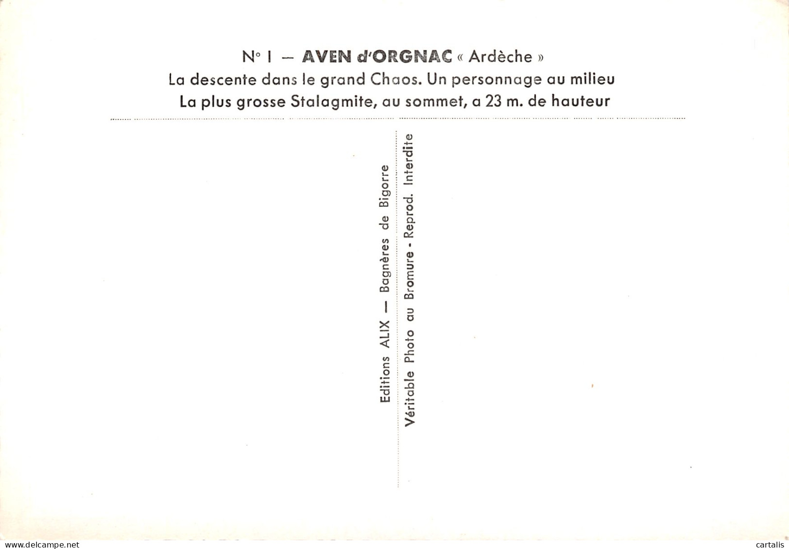 07-AVEN D ORGNAC-N°3835-A/0205 - Autres & Non Classés