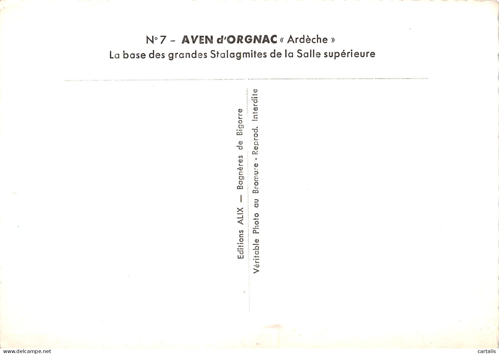 07-AVEN D ORGNAC-N°3835-A/0149 - Autres & Non Classés