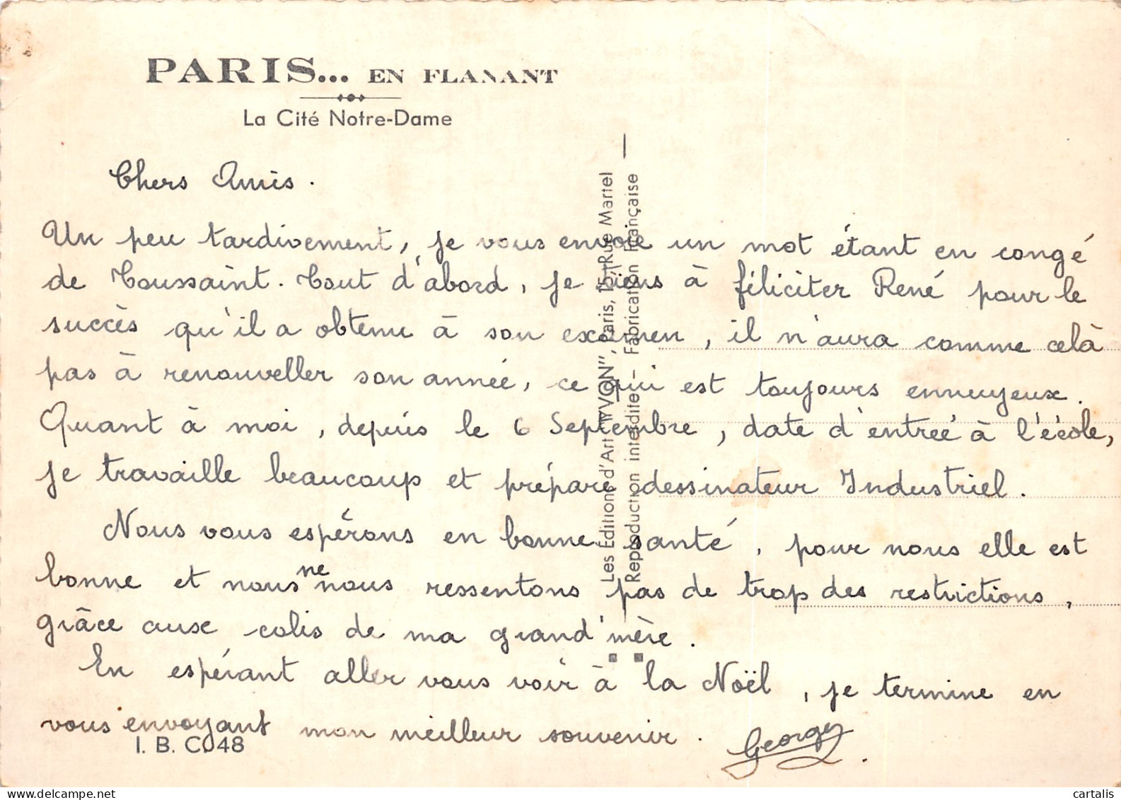 75-PARIS NOTRE DAME-N°3835-A/0117 - Other & Unclassified