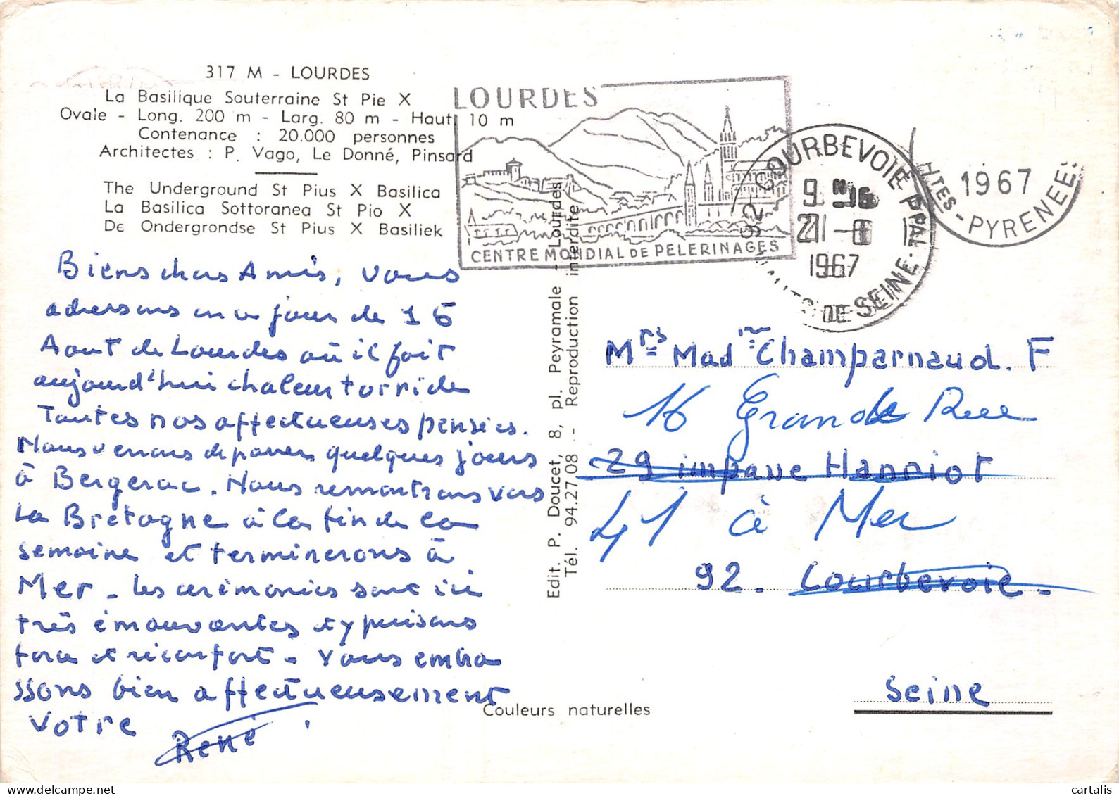 65-LOURDES-N°3835-A/0067 - Lourdes