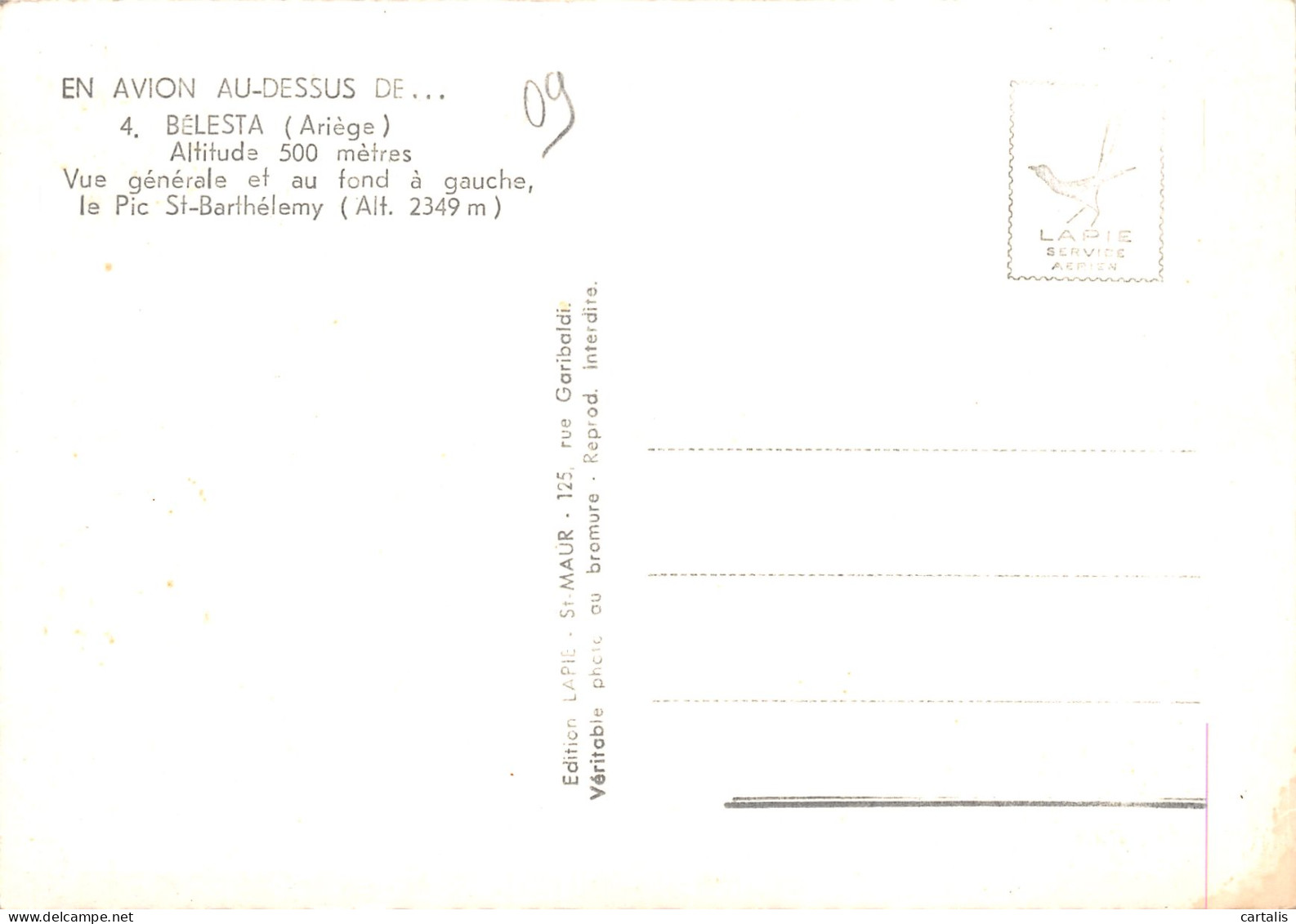 66-BELESTA-N°3835-D/0355 - Altri & Non Classificati