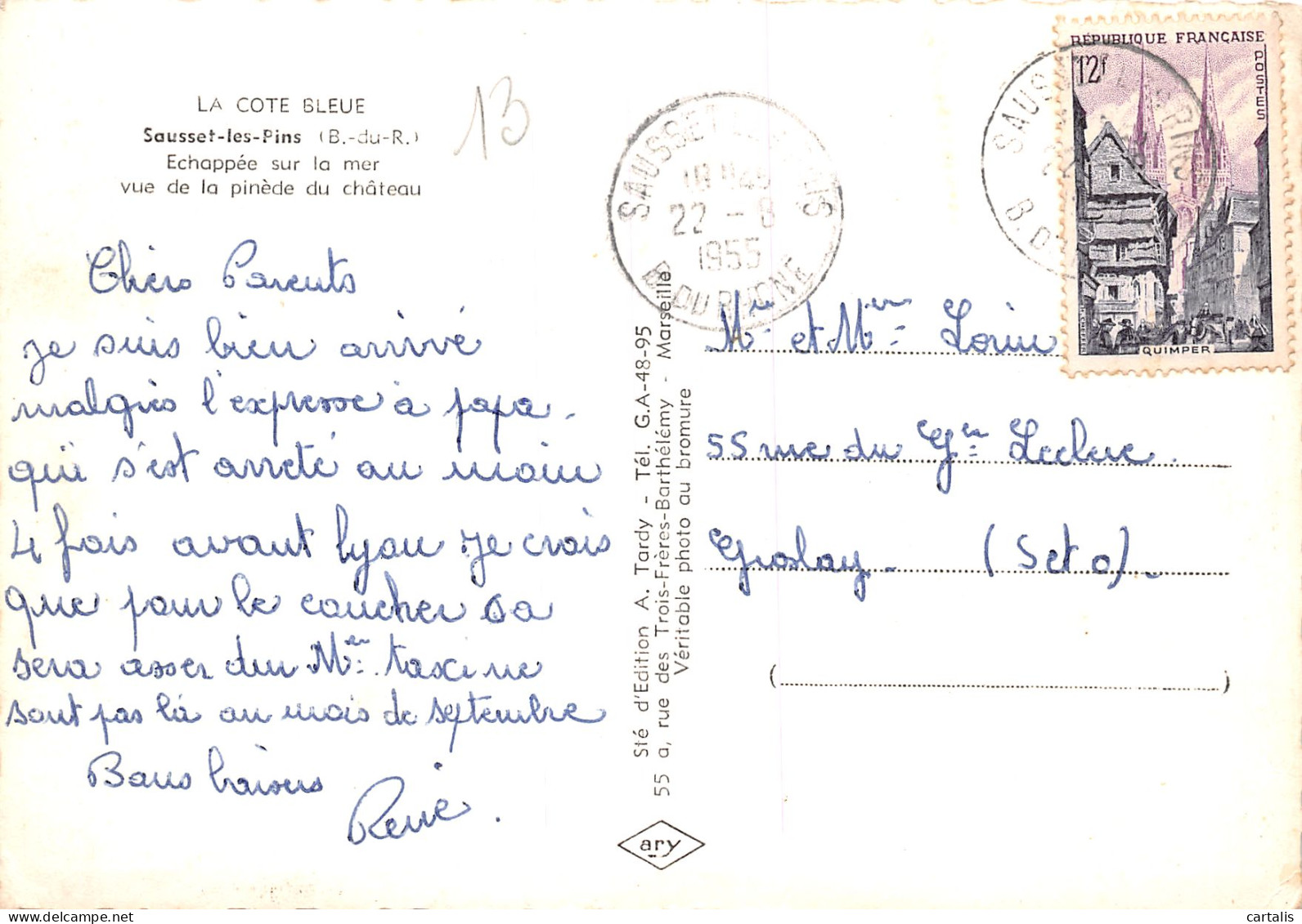 13-SAUSSET LES PINS-N°3835-D/0319 - Other & Unclassified