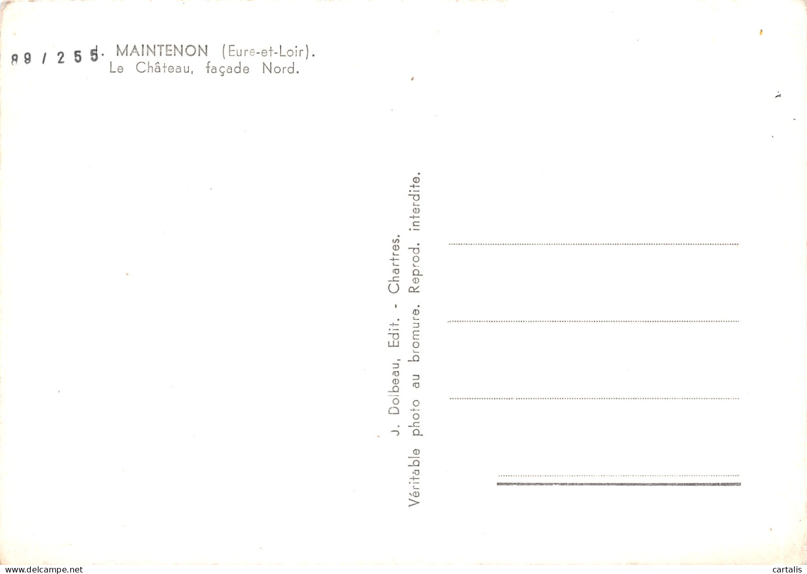 28-MAINTENON-N°3835-D/0287 - Autres & Non Classés