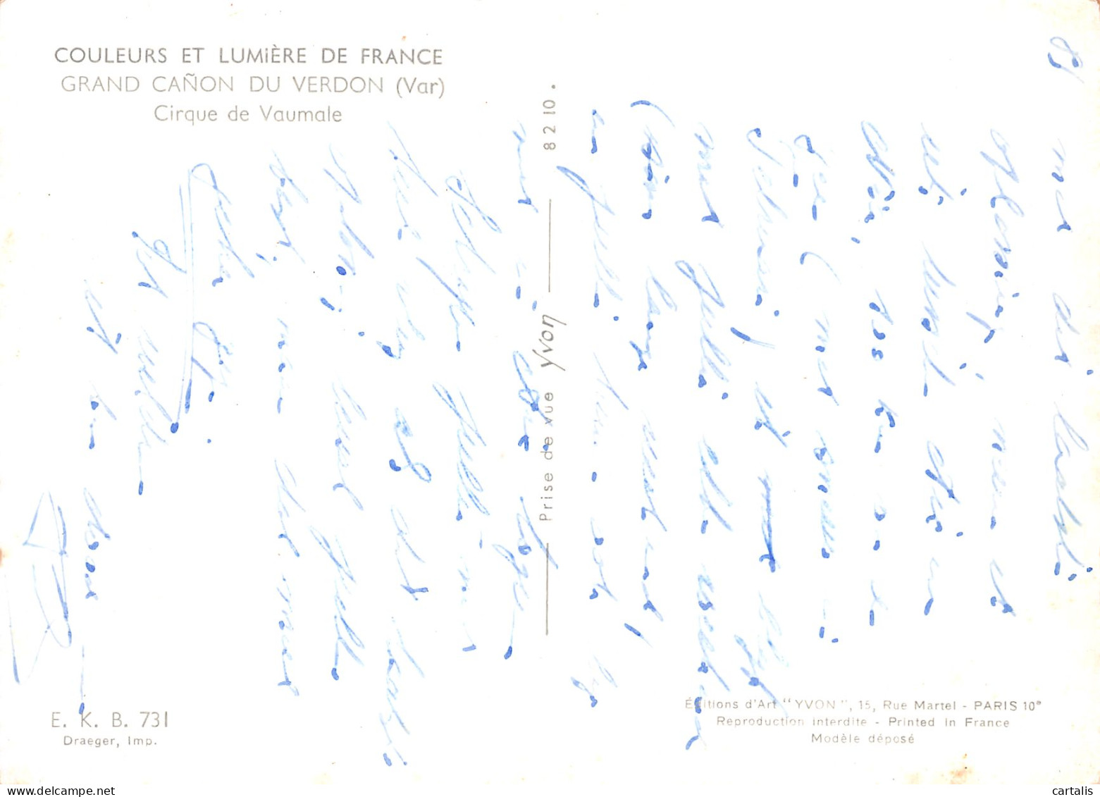 04-GRAND CANON DU VERDON-N°3835-C/0355 - Andere & Zonder Classificatie