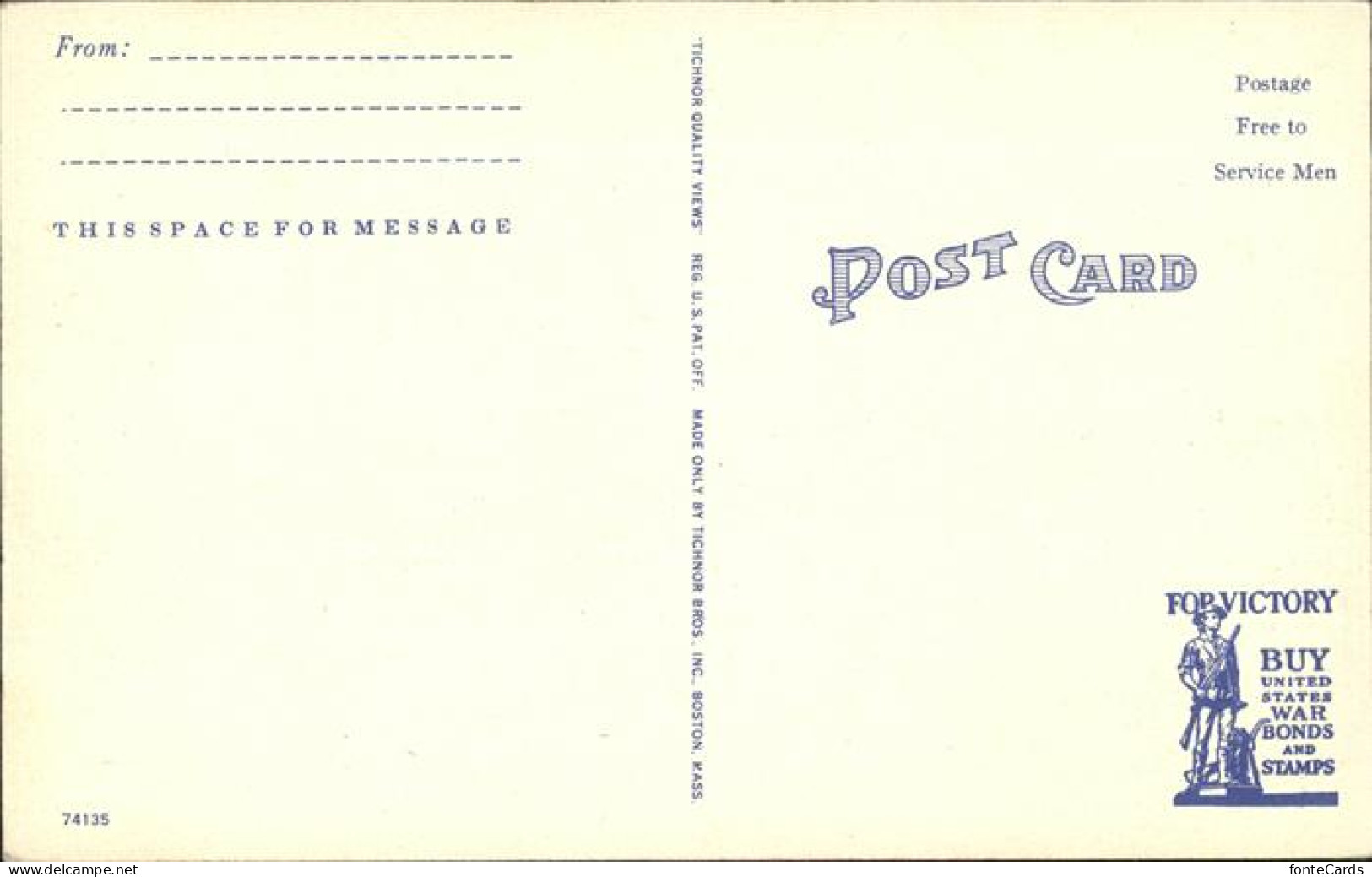 11328826 Camp Pickett Virginia Division Post Headquarters  - Other & Unclassified