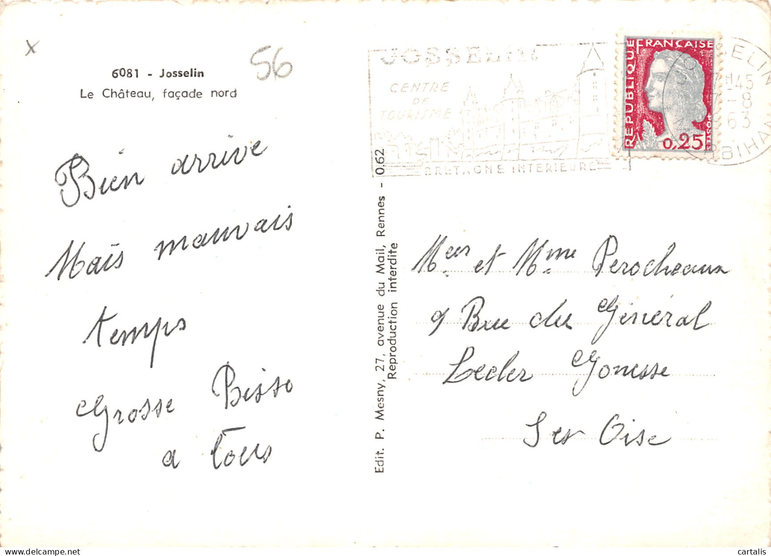 56-JOSSELIN-N°3835-C/0133 - Josselin