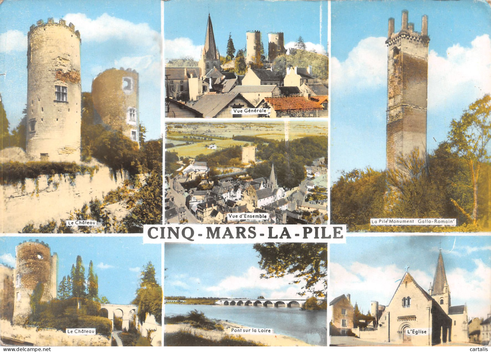 37-CINQ MARS LA PILE-N°3835-C/0107 - Sonstige & Ohne Zuordnung