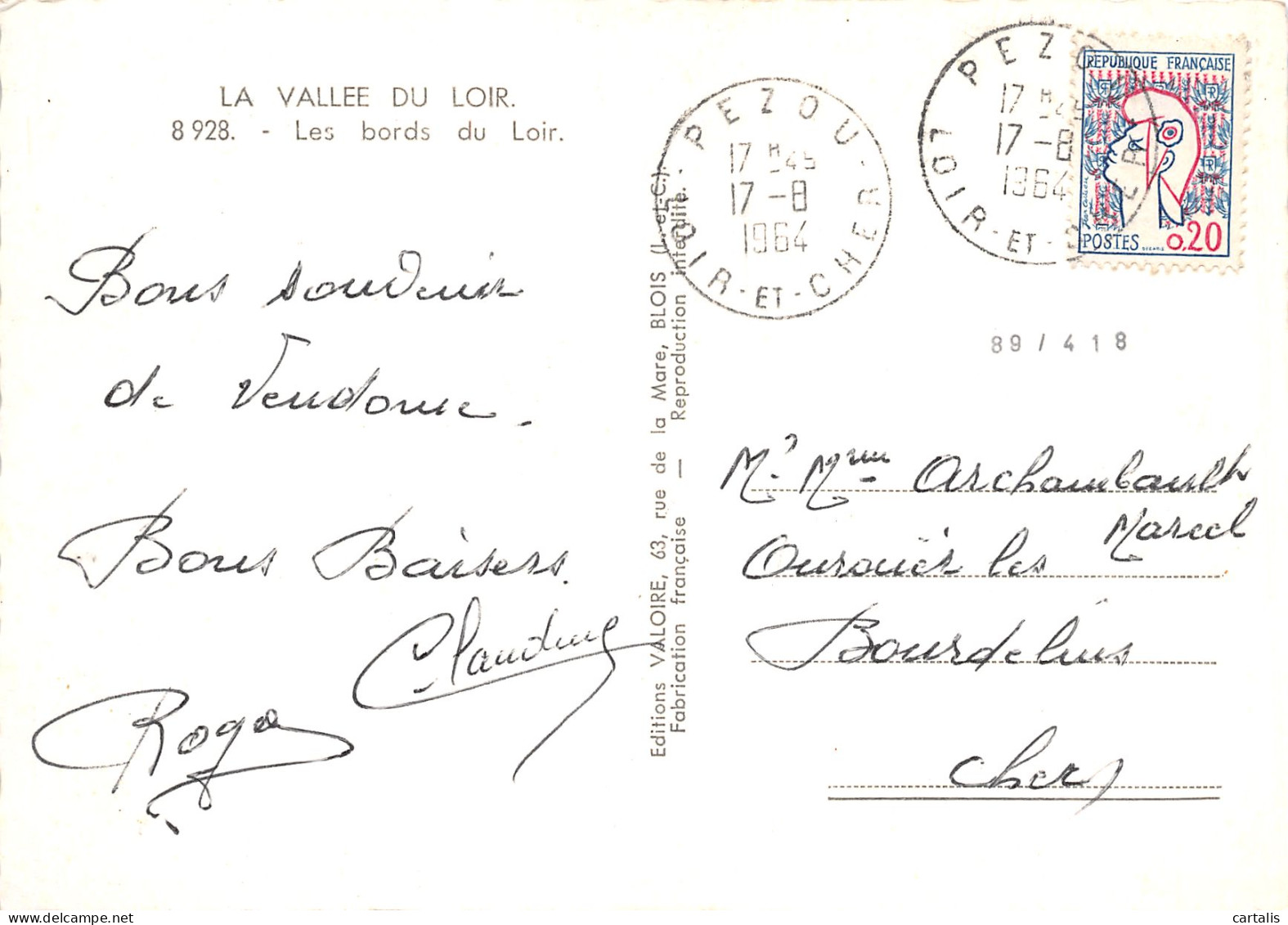 72-VALLEE DU LOIR-N°3835-C/0071 - Other & Unclassified