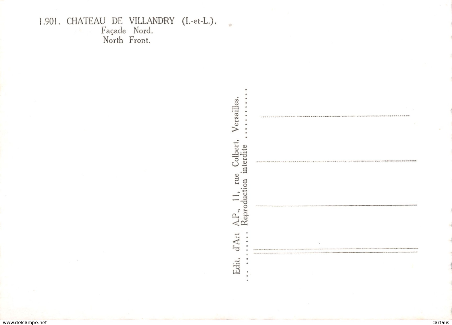 37-VILLANDRY-N°3835-C/0061 - Andere & Zonder Classificatie