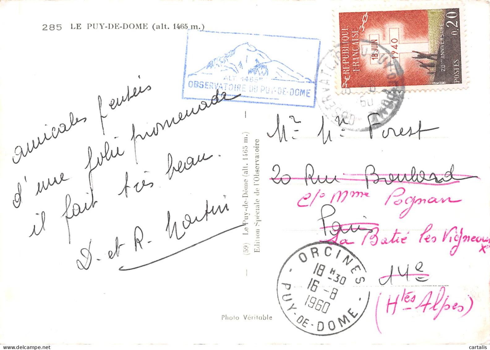 63-LE PUY DE DOME-N°3835-C/0019 - Other & Unclassified