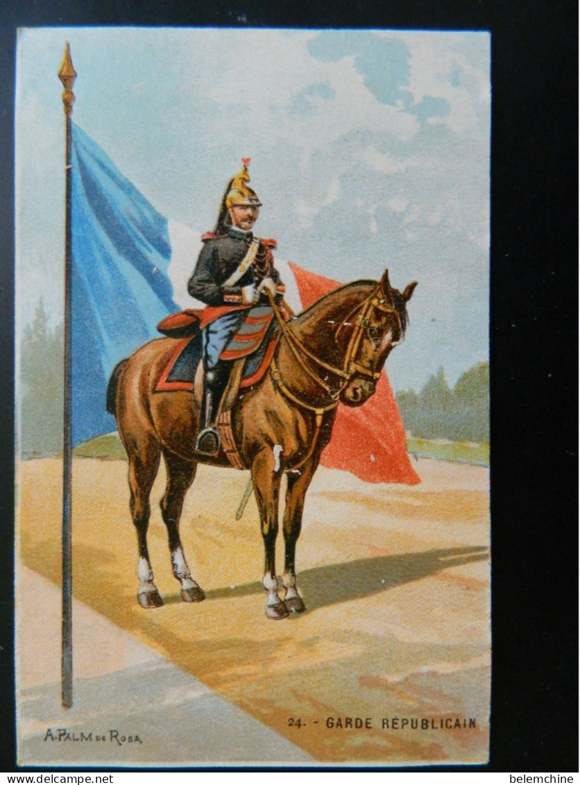 A. PALM DE ROSA                                              GARDE REPUBLICAIN - Regiments