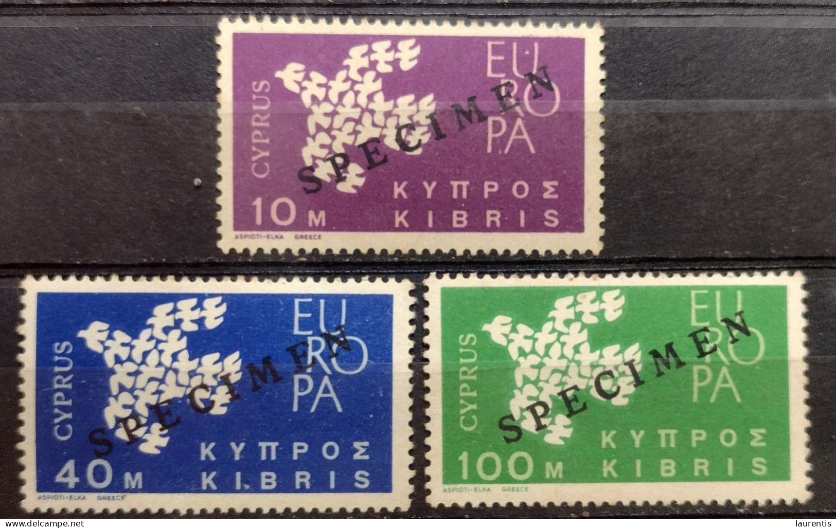 D3113  Europa 1961 - Chipre SPECIMEN - MNH - 9,85 - 1961