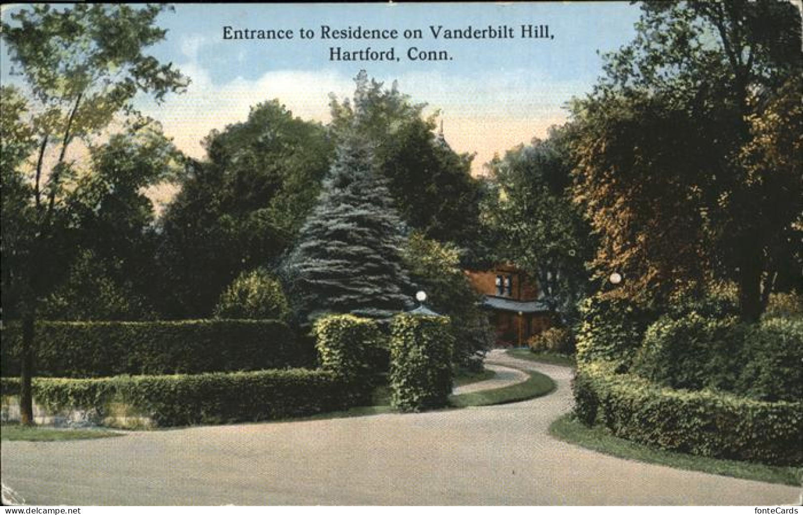 11328705 Hartford_Connecticut Entrance Residence Vanderbilt Hill - Autres & Non Classés