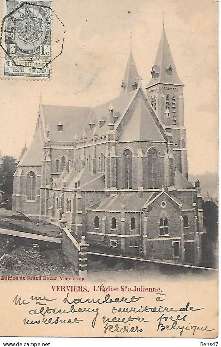 Verviers L'Eglise Ste Julienne - Verviers