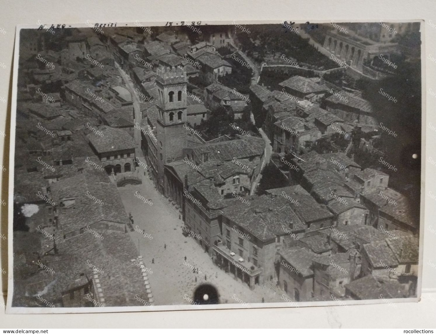 Italia Foto Aerea ASSISI 1929.. 165x115 Mm - Europe