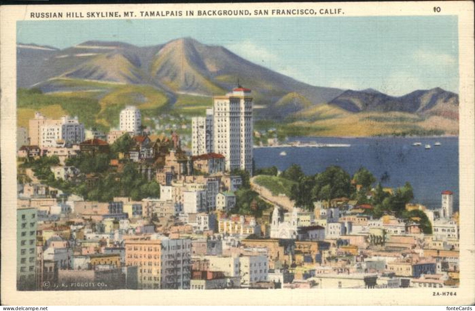 11328653 San_Francisco_California Russian Hill Skyline Mt. Tamalpais - Other & Unclassified